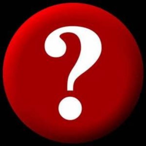 question mark