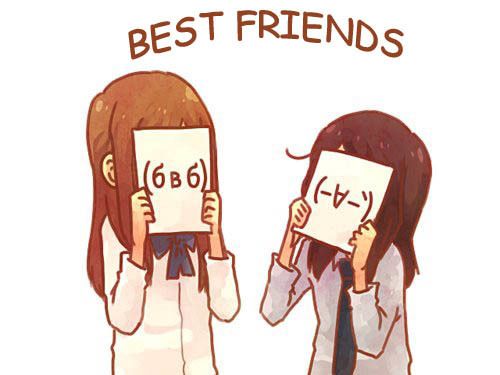 Hasil gambar untuk bestfriend cartoon