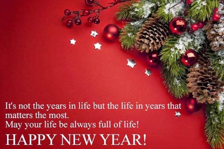 happy new year 2018